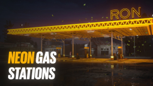 Neon Gas Stations — ⚙️ Improvements ⛽ Gas Stations — FiveM Mods
