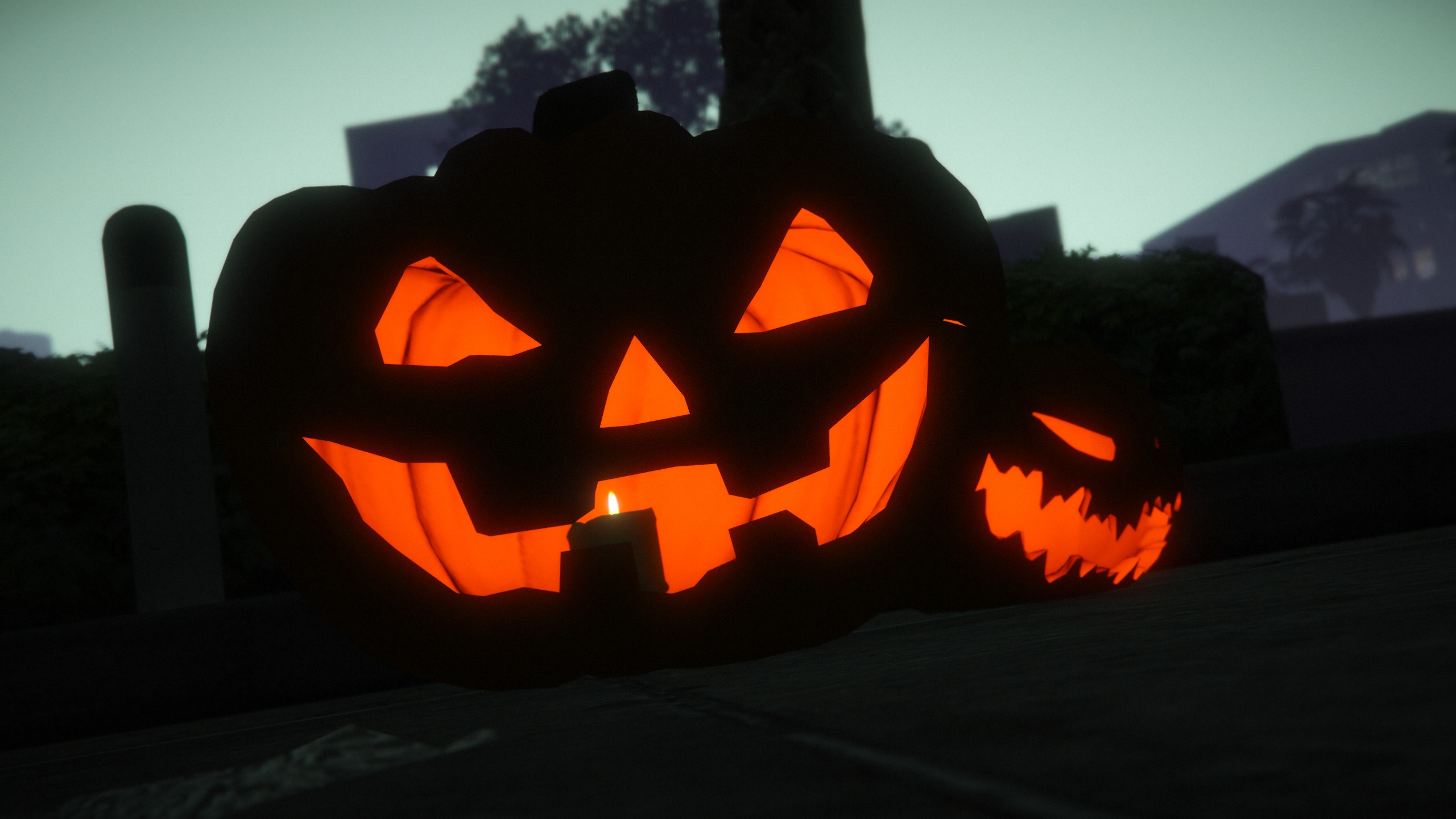 Halloween Night Graphics Mod
