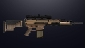SCAR-H — 🔫 Weapon skins Marksman Rifle — FiveM Mods
