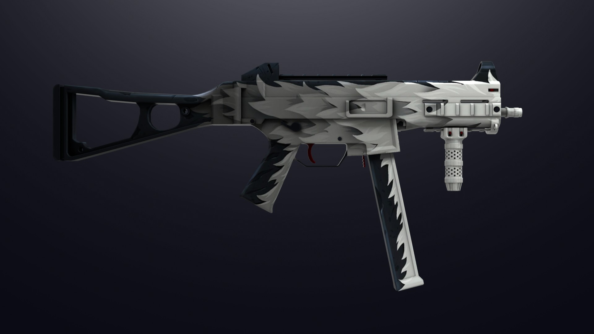 UMP-45 | Arctic Wolf Mod
