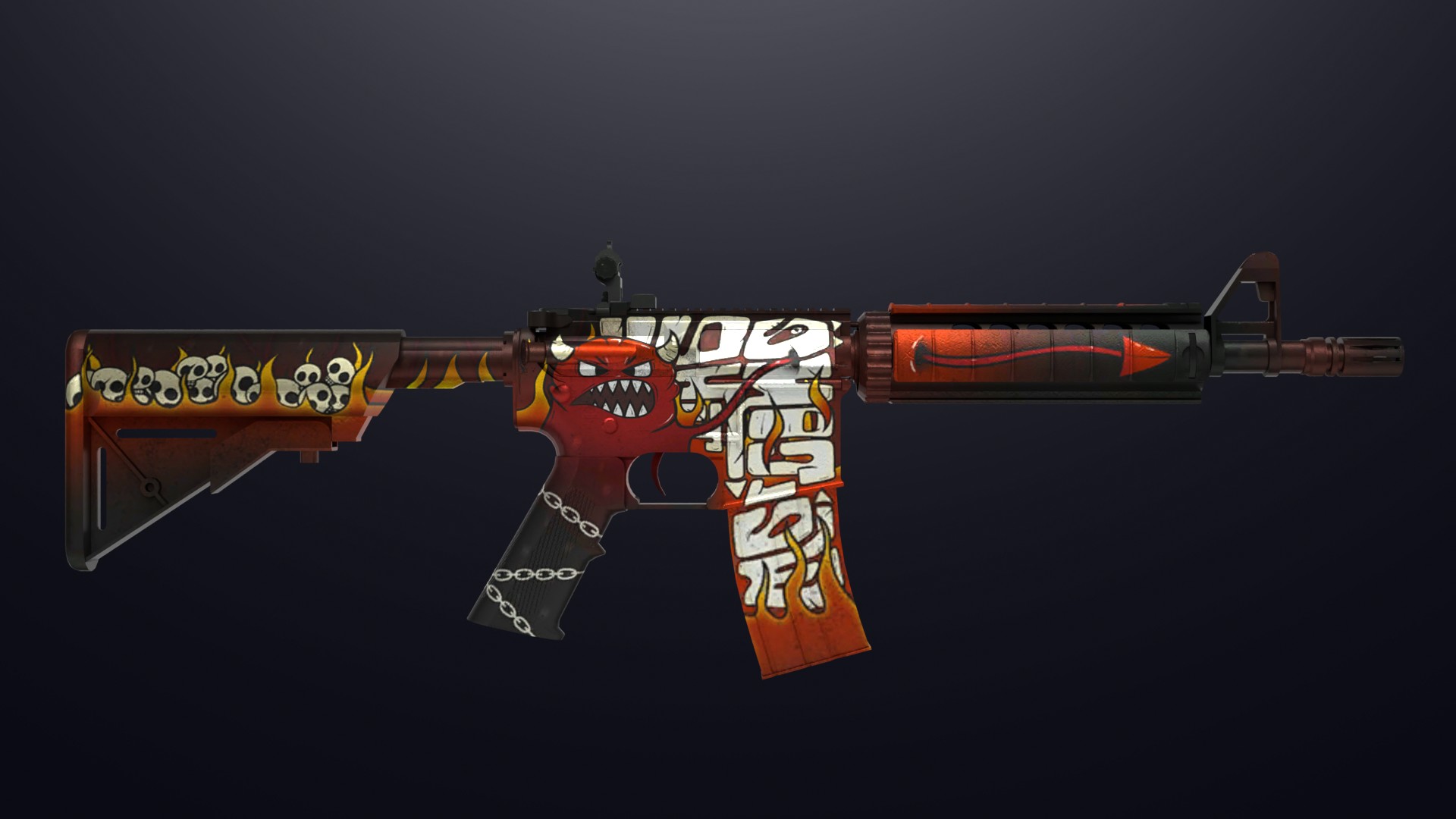 M4A4 | Hellfire Mod