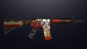 M4A4 | Hellfire — 🔫 Weapon skins Carbine Rifle — FiveM Mods