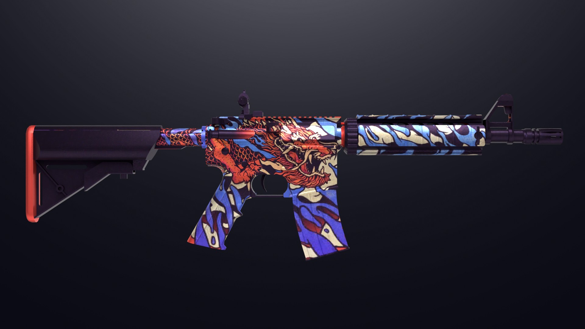 M4A4 | Dragon King Mod