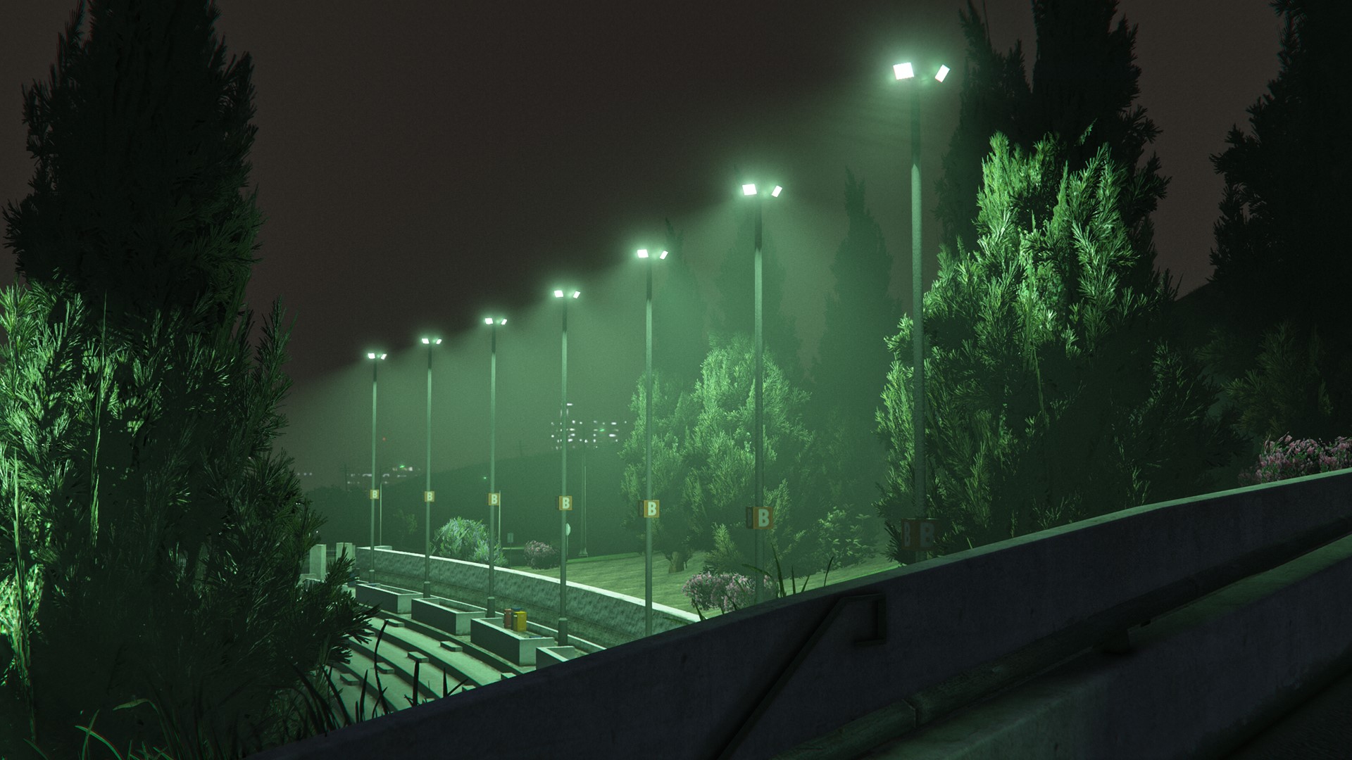Green Streetlights Mod