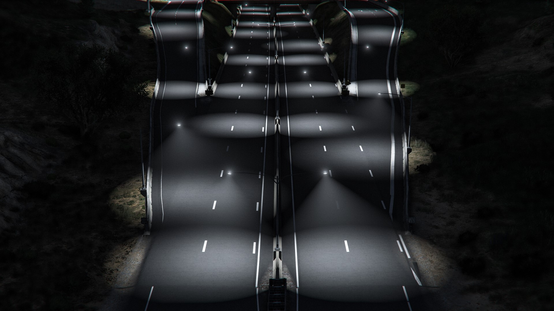 White Streetlights Mod