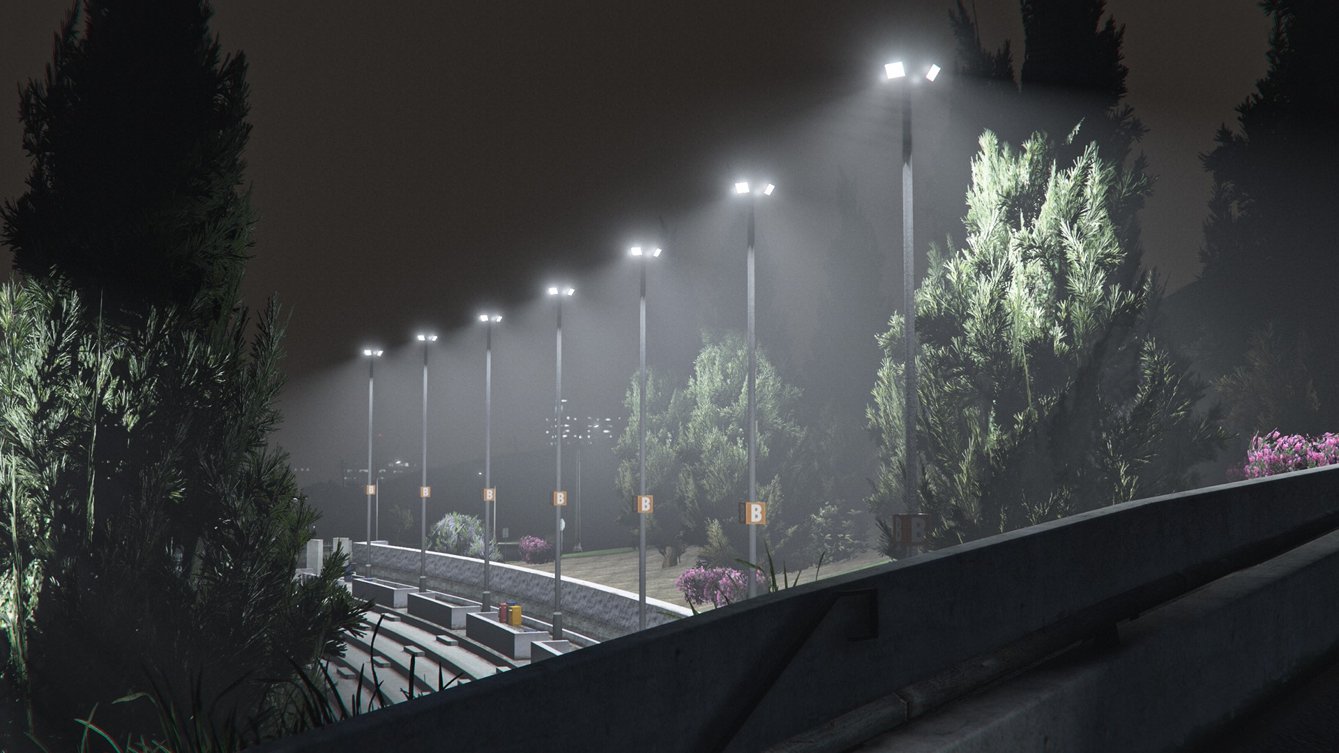 White Streetlights Mod
