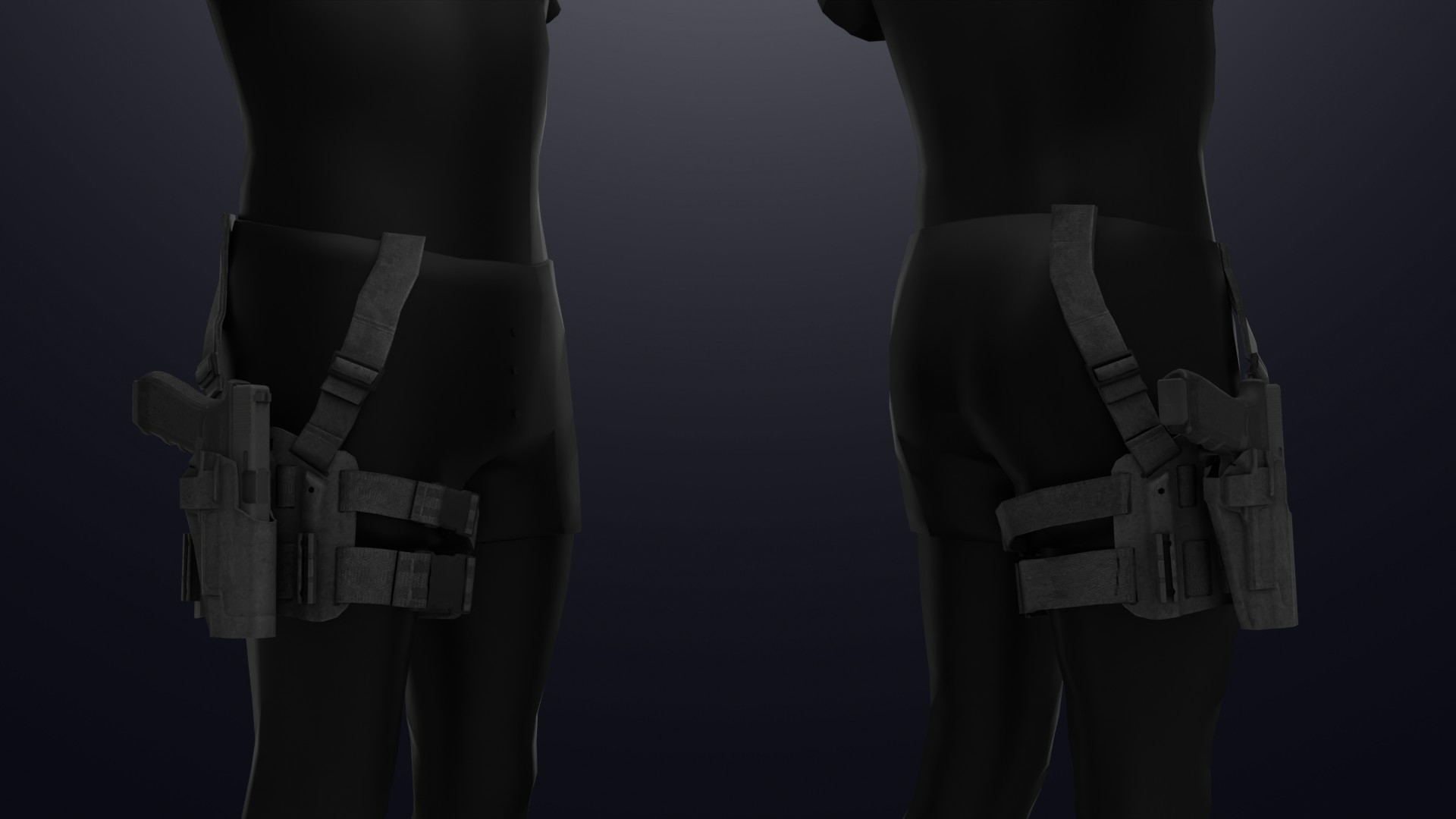 Pistol Holster Mod