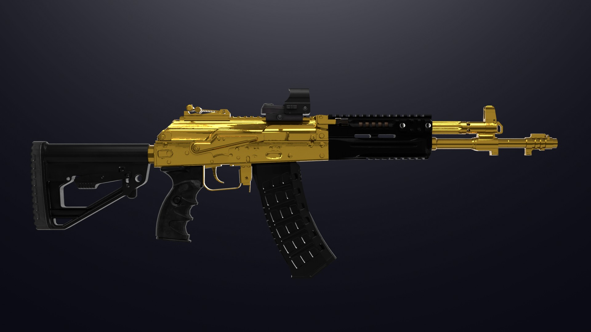 AK-12 | Pure Gold Mod