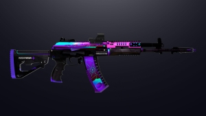 Ak-12 | Neon Noir — 🔫 Weapon skins Assault Rifle — FiveM Mods