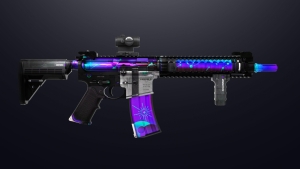 AR-15 | Neon Noir — 🔫 Weapon skins Carbine Rifle — FiveM Mods