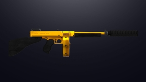 Thompson | Pure Gold — 🔫 Weapon skins Gusenberg — FiveM Mods