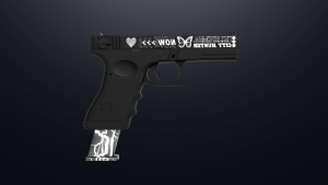 Glock | Blackout — 🔫 Weapon skins AP Pistol — FiveM Mods