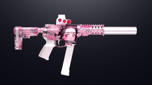 AR-15 SMG | Floral Fantasy — 🔫 Weapon skins SMG — FiveM Mods