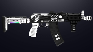 AKS-74u | Neon Pulse — 🔫 Weapon skins Assault Rifle — FiveM Mods