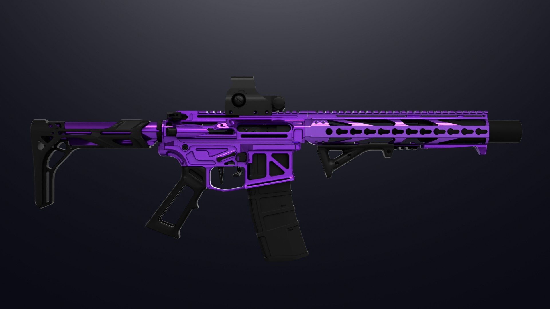 AR-15 S | Amethyst Mod