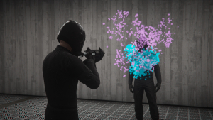 Hit Effect | Pink & Blue Spray — ✨ Effects 💥 On-hit effects — FiveM Mods
