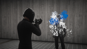 Hit Effect | Blue & White Spray — ✨ Effects 💥 On-hit effects — FiveM Mods