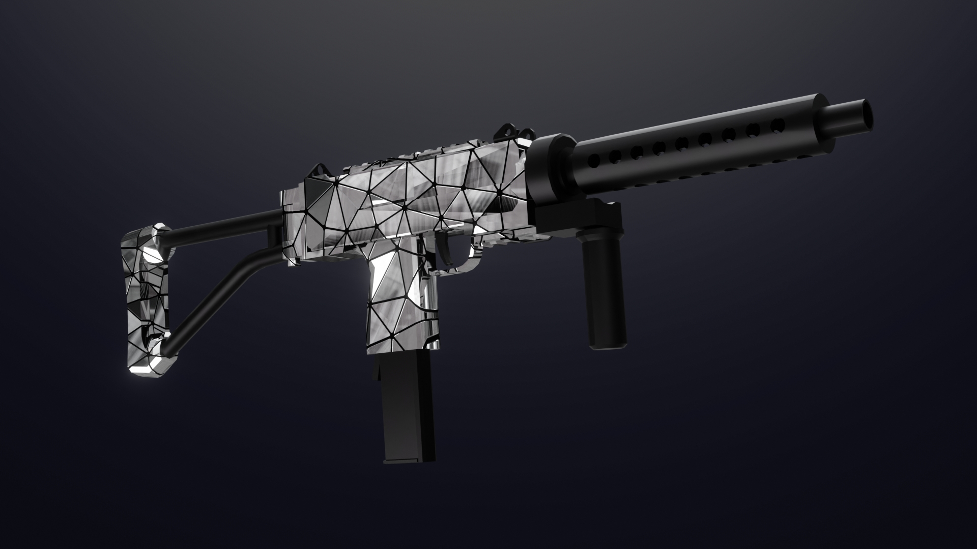 Micro SMG | Crystal Mod