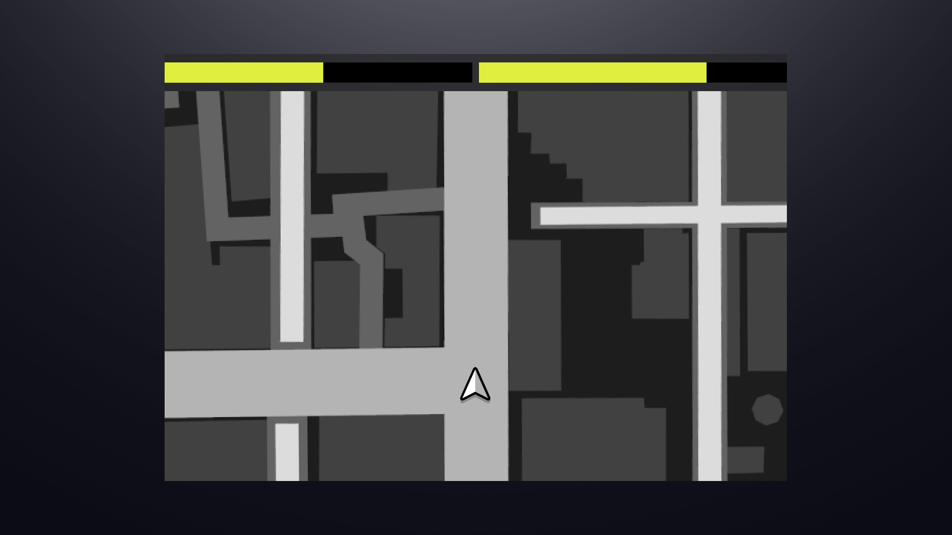Minimap | Mono Yellow Reversed Mod