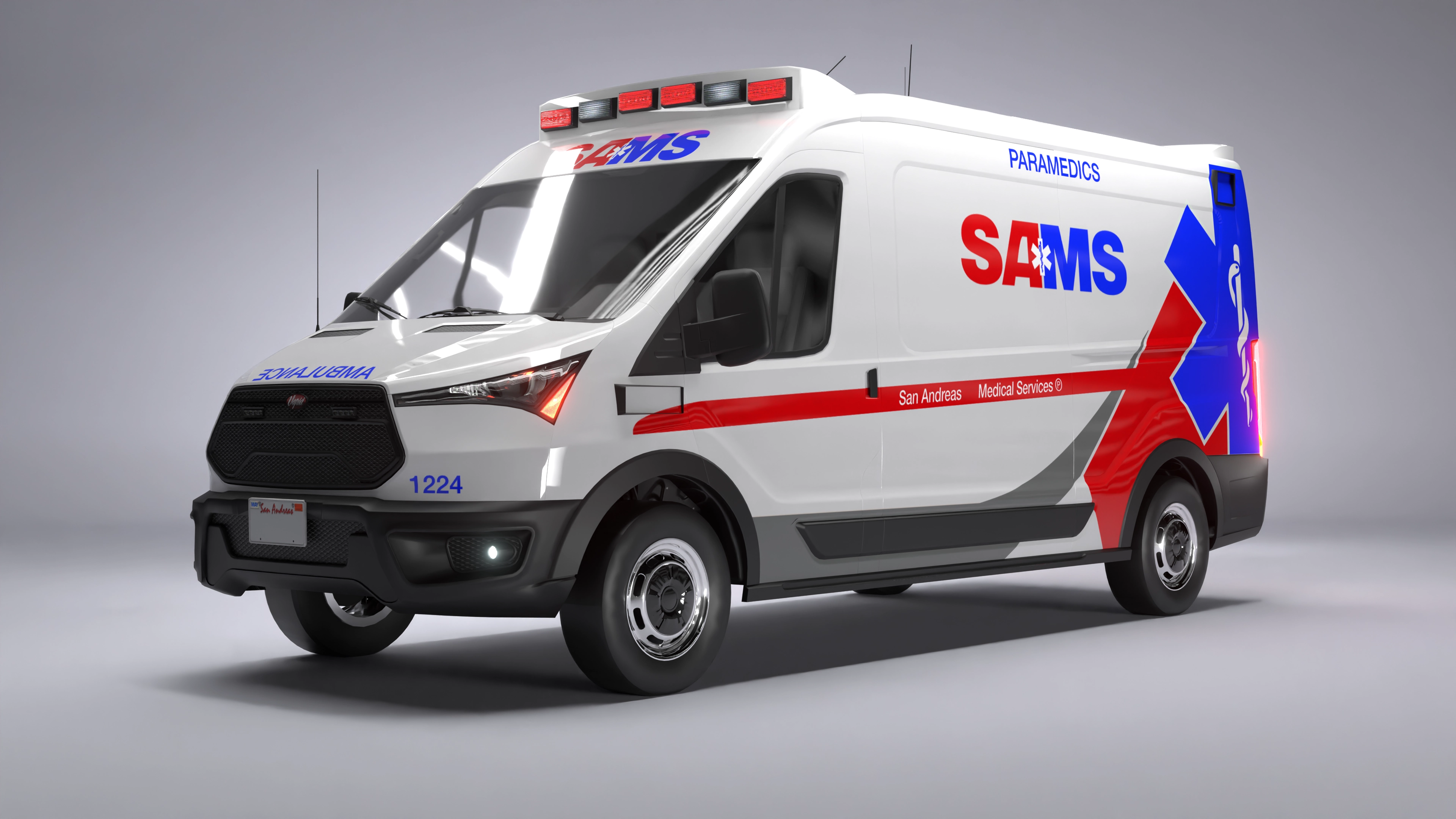 Vapid Speedo Express Ambulance Mod | Car Mods